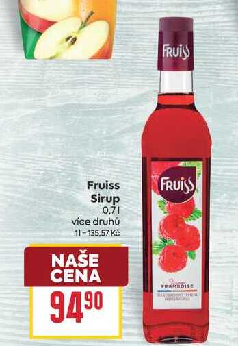 Fruiss Sirup 0,7l