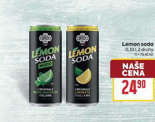Lemon soda 0,33l