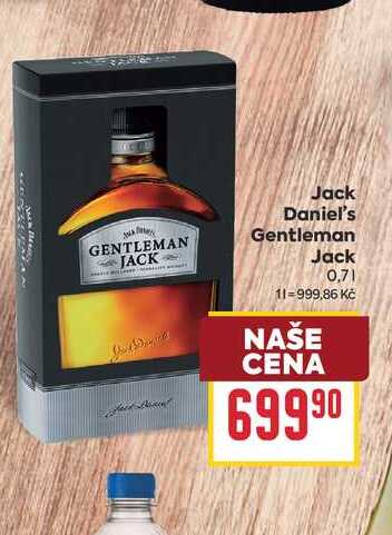 Jack Daniel's Gentleman Jack 0,7l