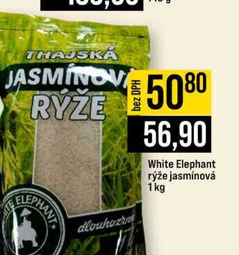 White Elephant rýže jasmínová 1 kg 