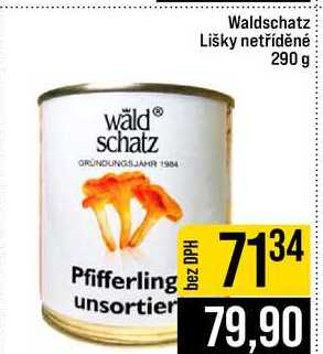 Waldschatz Lišky netříděné 290 g