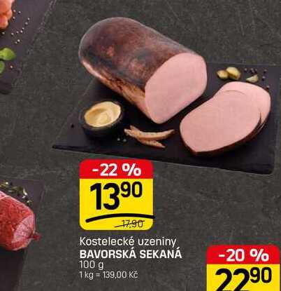 BAVORSKÁ SEKANÁ 100 g 