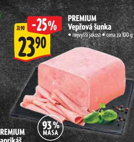 PREMIUM Vepřová šunka 100 g