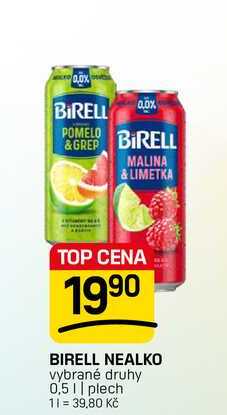 BIRELL NEALKO vybrané druhy 0,5l, plech