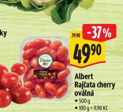  Albert Rajčata cherry oválná 500 g 