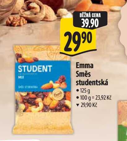   Emma Směs studentská 125 g  