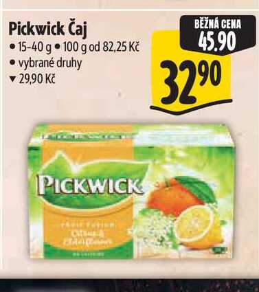 Pickwick Čaj 15-40 g