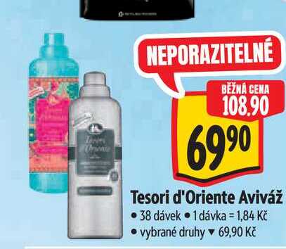 Tesori d'Oriente Aviváž  38 dávek Albert