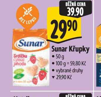 Sunar Křupky 50 g Albert