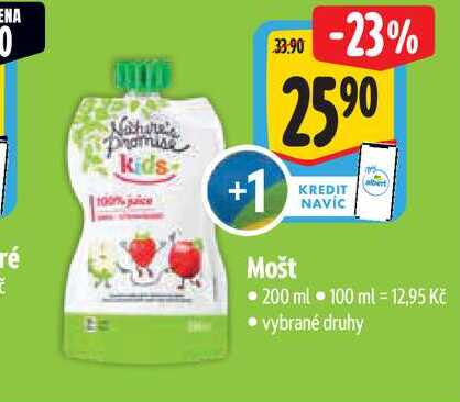 Mošt 200 ml Albert