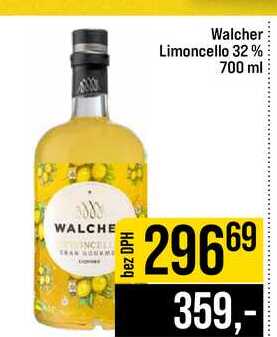 Walcher Limoncello 32% 700 ml