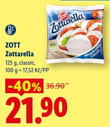 ZOTT Zottarella, 125 g