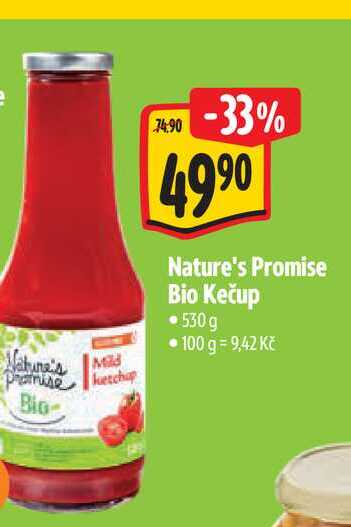 Nature's Promise Bio Kečup 530 g