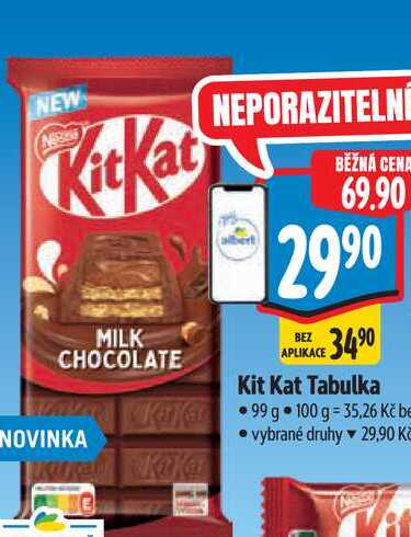  Kit Kat Tabulka 99 g