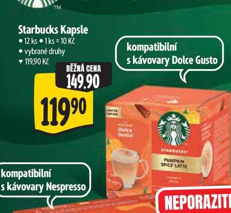 Starbucks Kapsle 12 ks