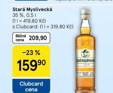 Stará Myslivecká 35 %, 0,5 l