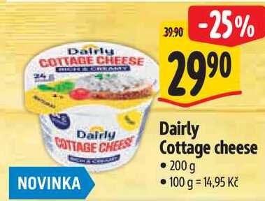 Dairly Cottage cheese, 200 g