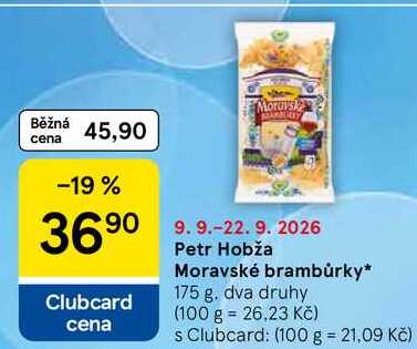 Petr Hobža Moravské brambůrky, 175 g