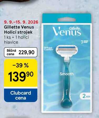 Gillette Venus Holicí strojek, 1 ks +1 holicí hlavice 
