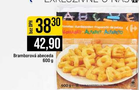 Bramborová abeceda 600 g