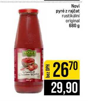 Novi pyré z rajčat rustikální original 680 g