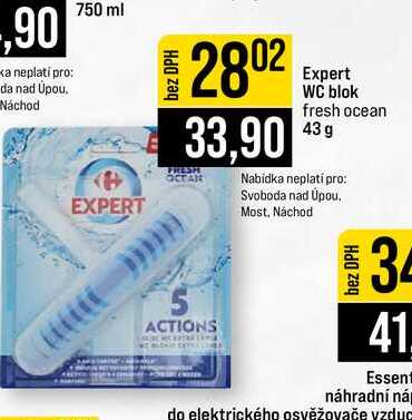 Expert WC blok fresh ocean 43 g