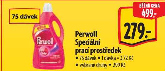 Perwoll Speciální prací prostředek, 75 dávek  