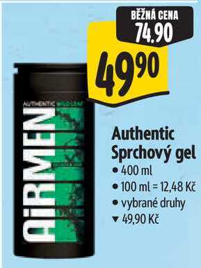Authentic Sprchový gel, 400 ml Albert