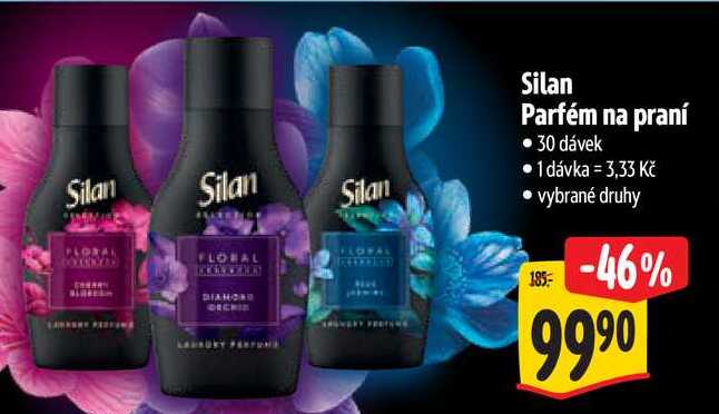 Silan Parfém na praní, 30 dávek Albert