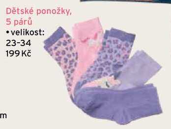 Dětské ponožky, 5 párů Albert