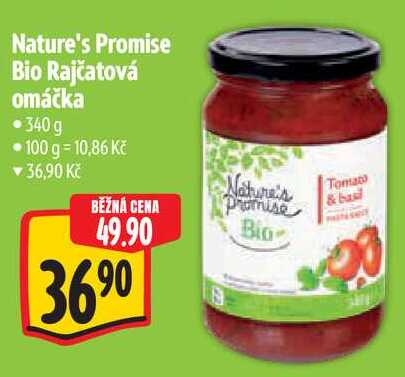 Nature's Promise Bio Rajčatová omáčka, 340 g