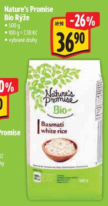 Nature's Promise Bio Rýže, 500 g