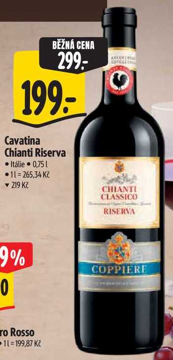 Cavatina Chianti Riserva, 0,75 l