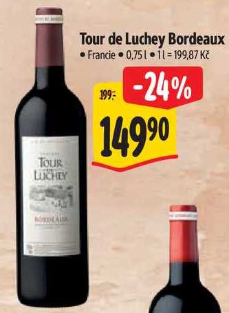 Tour de Luchey Bordeaux, 0,75 l