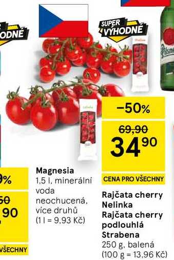 Rajčata cherry Nelinka, 250 g
