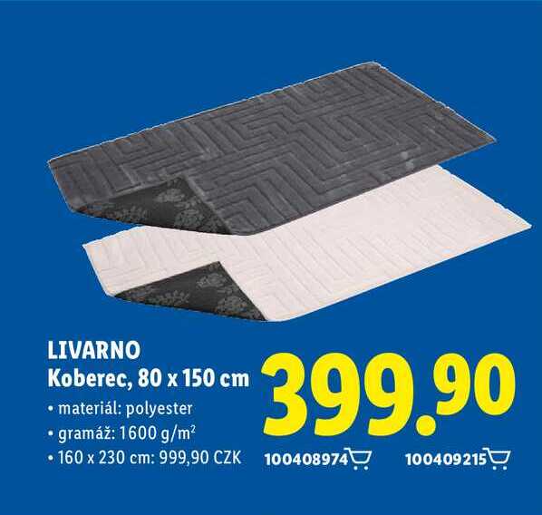 LIVARNO Koberec, 80 x 150 cm