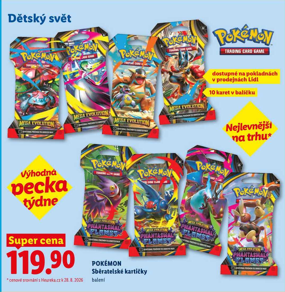 POKÉMON Sběratelské kartičky