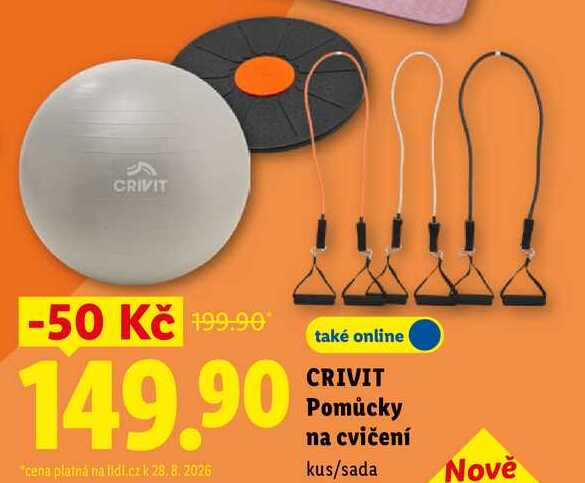CRIVIT Pomůcky na cvičení 