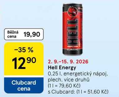Hell Energy, 0,25 l