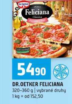 DR.OETKER FELICIANA 320-360 g vybrané druhy