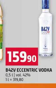 B42V ECCENTRIC VODKA 0,5l vol. 42% 