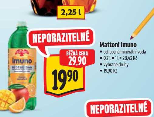 Mattoni Imuno 0,7 l