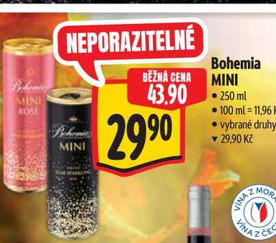   Bohemia MINI 250 ml  