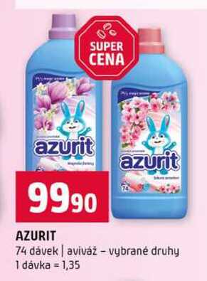 AZURIT 74 dávek aviváž vybrané druhy