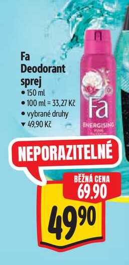 Fa Deodorant sprej  150 ml Albert