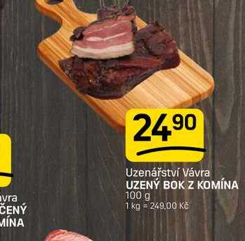 UZENÝ BOK Z KOMÍNA 100 g 
