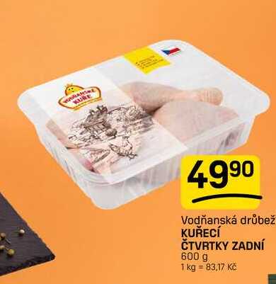 KUŘECÍ ČTVRTKY ZADNÍ 600 g 