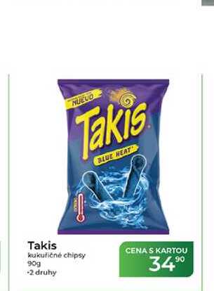 Takis kukuričné chipsy 90g