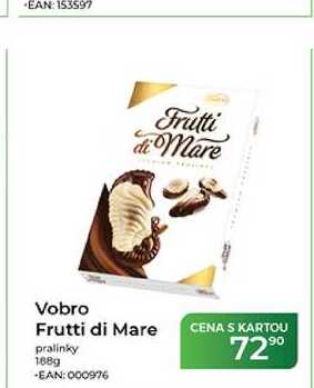 Vobro Frutti di Mare pralinky 168g