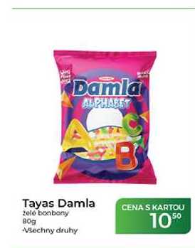 Tayas Damla želé bonbony 80g